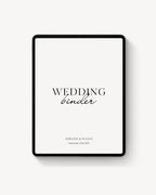 Classic Wedding Binder Template