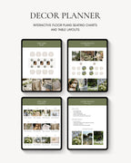 Green Wedding Binder Template