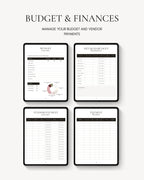 Modern Wedding Binder Template