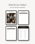 Modern Wedding Binder Template